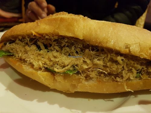 Hot dog  at Karma Waters in Hoi An