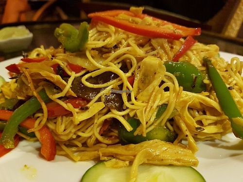 Singapore noodles at Karma Waters in Hoi An
