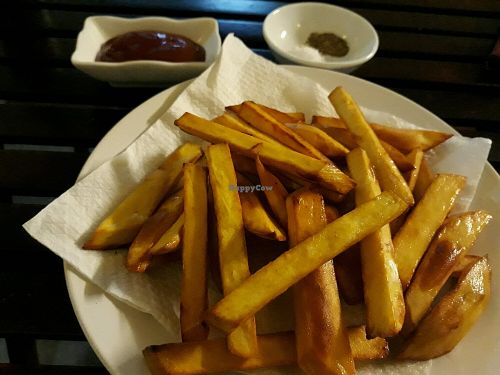 Sweet potato chips at Karma Waters in Hoi An