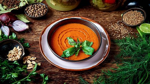 tommy soup at Cafe Kulturalna in Warsaw