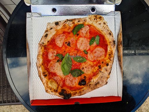 Margherita Pizza at Purezza at Purezza in Brighton