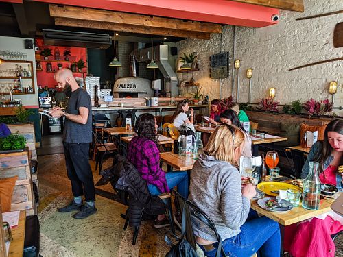 Inside of Purezza at Purezza in Brighton