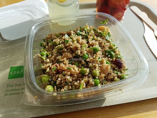 Quinoa and lentil hummus at ORY - EXKi in Orly