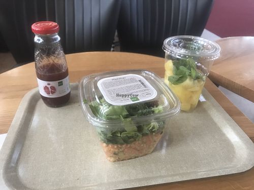 Some of the vegan options at CDG - EXKi - T2F in Roissy-en-france