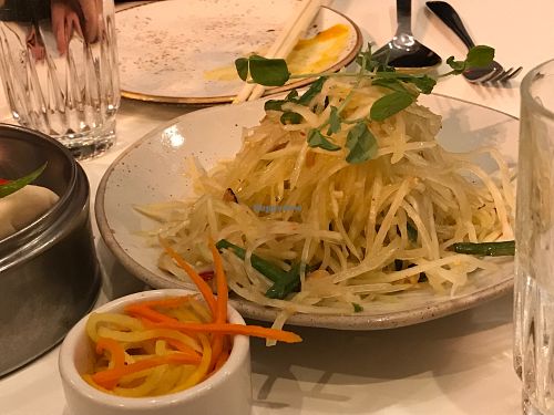 Papaya salad  at Doi Moi in Washington