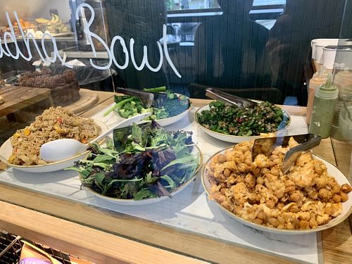 Buddha bowl at Chia Naturally Healthy in Hitchin