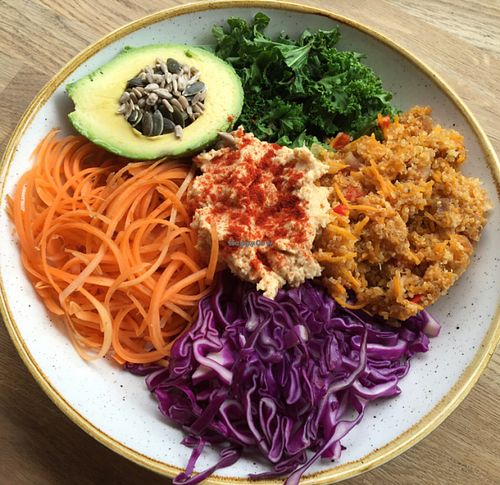 Buddha Bowl at Chia Naturally Healthy in Hitchin