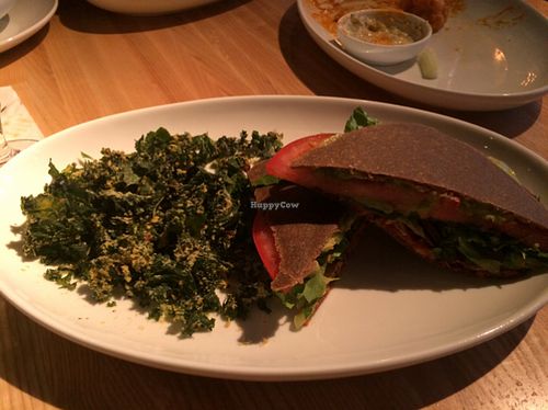avoBLT + cheesy kale chips  at Cider Press Pub in St Petersburg