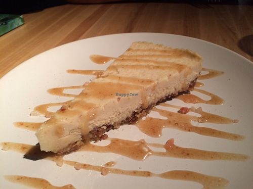 salted caramel cheese cake  at Cider Press Pub in St Petersburg