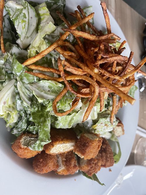 Cesar with chicken   at Cider Press Pub in St Petersburg