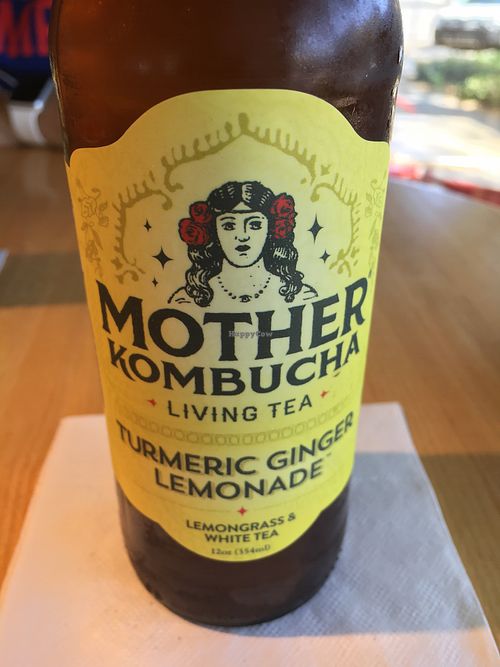 They serve Mother Kombucha brewed locally  at Cider Press Pub in St Petersburg