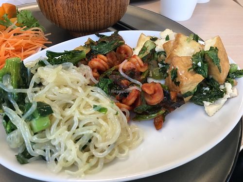 Buffet menu  at Kaemon Asakusa in Tokyo