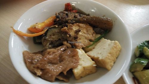 Soy meat and tofu at Kaemon Asakusa in Tokyo