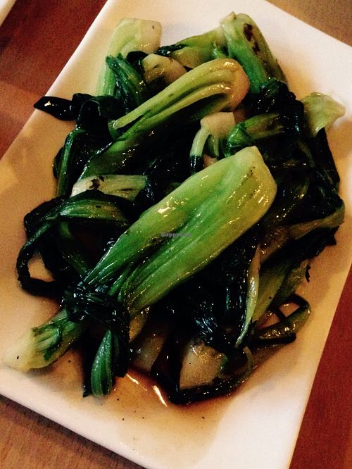 Baby bok choy  at Empire Chinese Kitchen in Portland