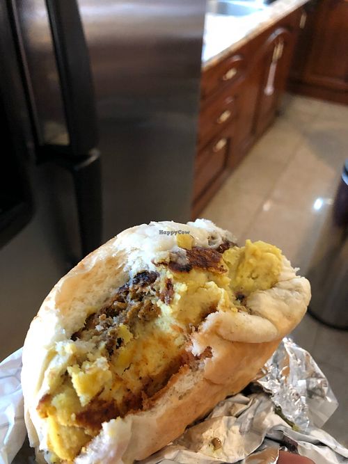 B-fast bun at Toad Style in Brooklyn