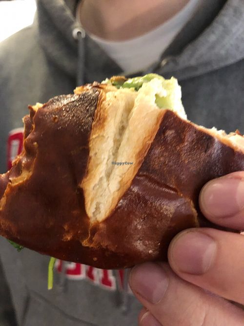 Sunshine burger at Toad Style in Brooklyn