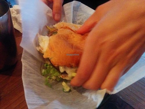 Vegan gyro at Toad Style in Brooklyn