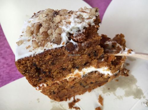 carrot cake  at La Besnéta in Barcelona
