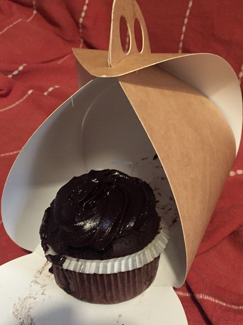 chocolate muffin  at La Besnéta in Barcelona