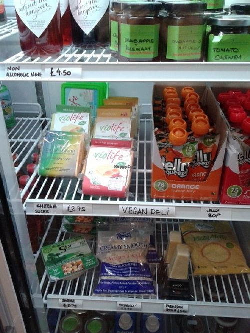 Vegan deli options at Labyrinth Holistic Cafe in Stockton On Tees
