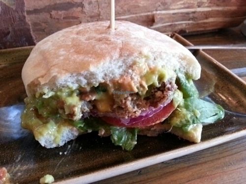 vegan burger  at Hans im Glück - Isartorplatz in Munich