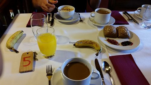Vegan breakfast :) at Pousadela in Amarante