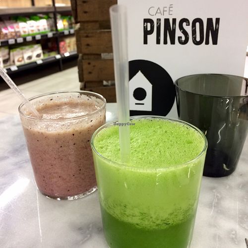 Cafe Pinson - Smoothies  at Cafe Pinson - Galeries Lafayette in Paris