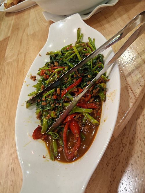 Chili Kangkung  at Vege Coffee in Johor Bahru