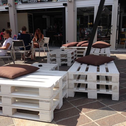 outside at Officina Marconi in Jesolo