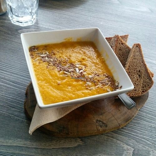 Soup of the day at The Core in Cheltenham