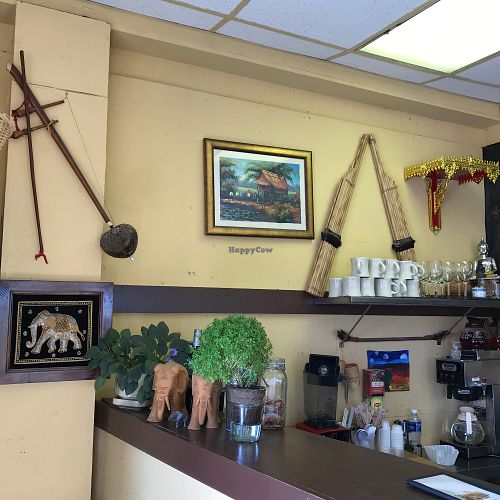 Decor at Laan Xang in Belfast