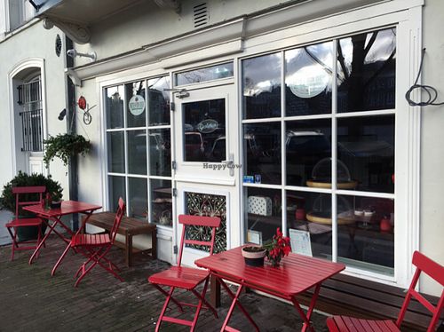 outside at Bete a Bon Dieu in Amsterdam