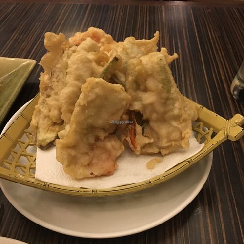 veg tempura at Tsuru in Davao City