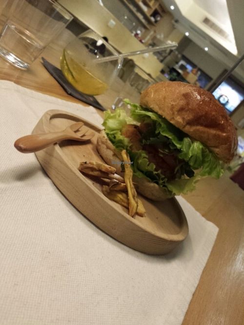 burger at MuYe - Mottainai in Kaohsiung