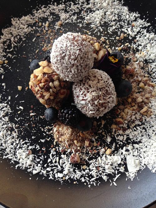 Raw pralines at Redemption - Chepstow in West London