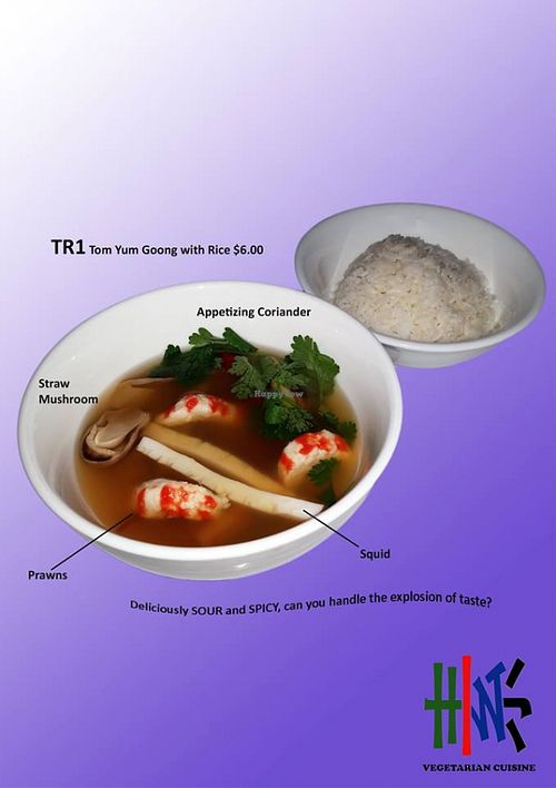 menu3 at HW Vegetarian in Central Singapore