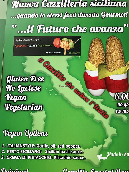 Vegan! at Arancinaglutenfree in Siracusa