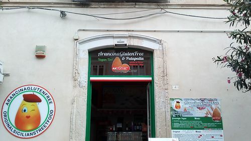 Main entrance. at Arancinaglutenfree in Siracusa