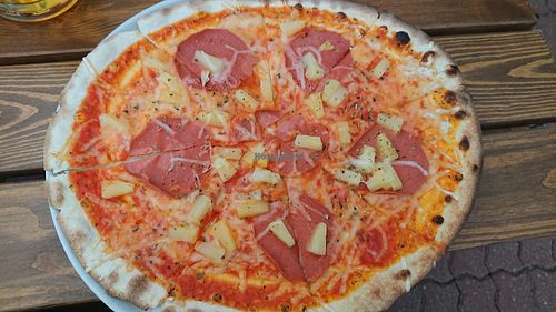 Hawaii vegan at Pizzeria Fernando in Kolobrzeg