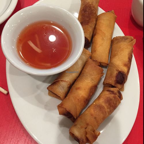 ";egg"; rolls at Pho Da Son in Montreal