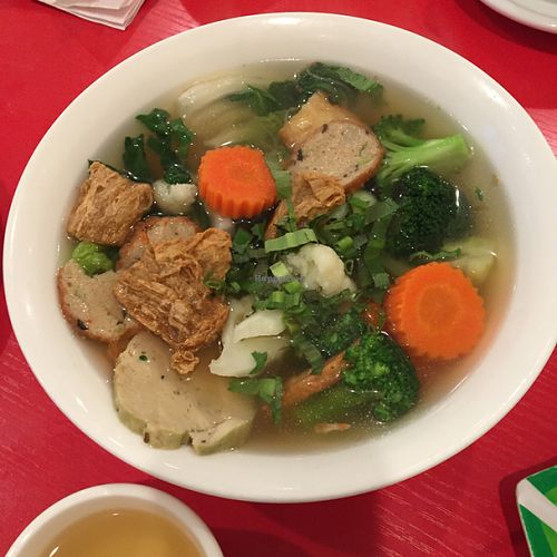 won ton at Pho Da Son in Montreal