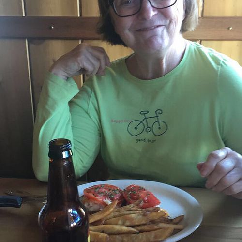crab cake  at The Old Mill Cafe in Carlsborg