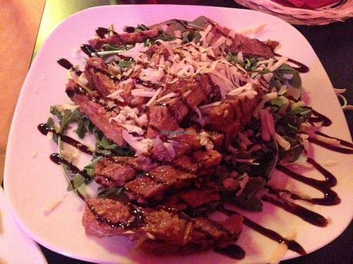 stagliatella (seitan)  at LuNa Vegana in Salerno