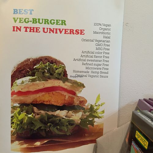 organic, NONgmo, no artificial sweeteners or dyes or flavors at Veganic To Go in Tokyo