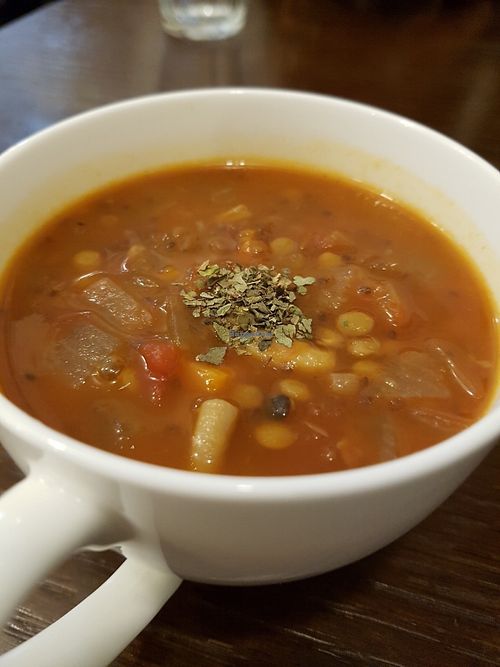 Soup  at Veganic To Go in Tokyo