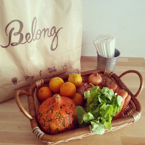 fresh vegetabkes at Aloha Cafe in Santana