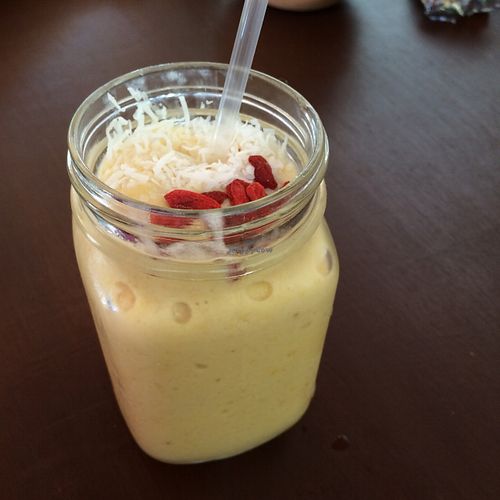 Come try our great superfood Smoothies at Bio-Organicos in Playa Del Carmen