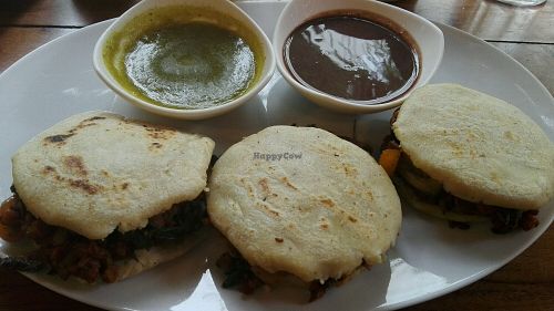 gorditas at Bio-Organicos in Playa Del Carmen