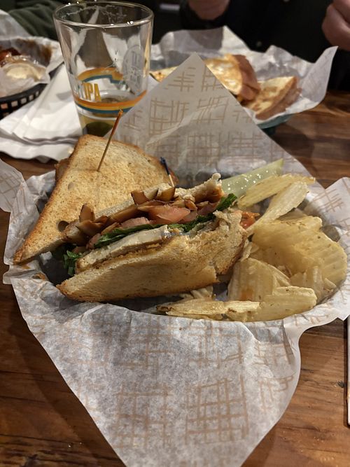 Vegan club  at Essex Street Pub in Buffalo