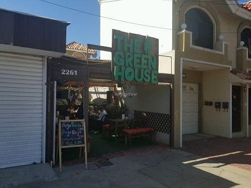 outside at The Green House in Tijuana
